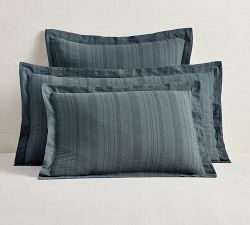 Sonoma Textured Striped Duvet Cover