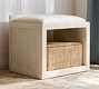 Cayman Upholstered Dresser Stool by Michael Graves Design