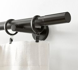 Standard Modern Hardware Cylinder Finial - Set of 2