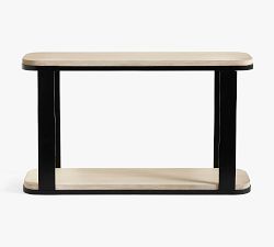 Cayman Wood &amp; Metal Console Table