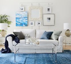 Hanging Picture Frame Rail - White