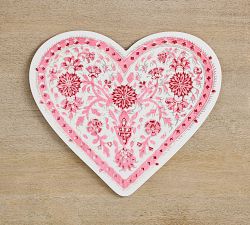 Heart Shaped Cork Placemats - Set of 4