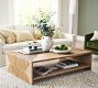 Malibu Rectangular Woven Grand Coffee Table (60")
