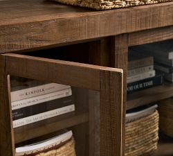 Rockport Glass Door Media Console (94&quot;)