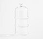 Stacking Glass Condiment Servers