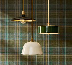 Green Plaid Wallpaper