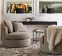 Lennox Round Travertine Side Table (18")