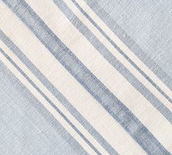 Kravet Meadow Stripe Cotton/Linen Table Throw