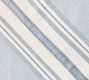 Kravet Meadow Stripe Cotton/Linen Table Throw