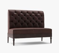 Hayworth Leather Modular Banquette