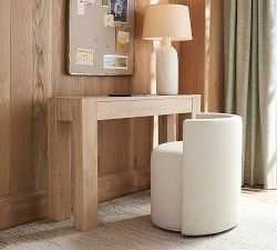 Maya Terracotta Column Table Lamp (28")