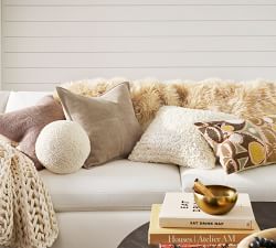 Cozy Teddy Sphere Pillow