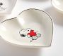 Peanuts Snoopy™ Hearts Stoneware Appetizer Plates - Mixed Set of 4