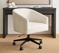 Baldwin Upholstered Swivel Desk Chair