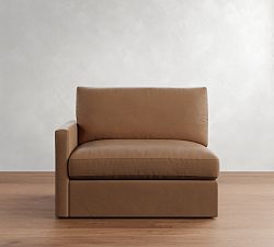 Build Your Own Westwood Slim Arm Leather Sectional