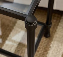 Everson Rectangular Side Table (24.5")