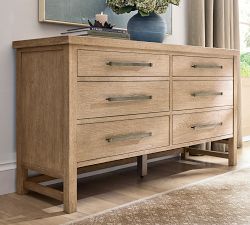 Farmhouse 6-Drawer Dresser by Michael Graves Design (66&quot;)