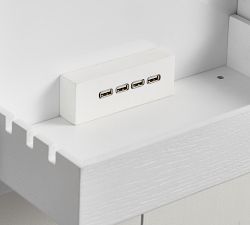 Rowen Whiteboard Organizer with Charging Station