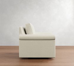 Cameron Modern Roll Arm Swivel Chair