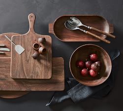 Chateau Handcrafted Acacia Wood Dough Bowl