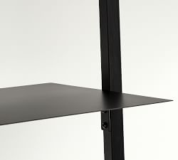 Temple Street Three Tier Shelf With Cabinet (30")