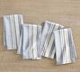 Kravet Meadow Stripe Cotton/Linen Napkins - Set of 4
