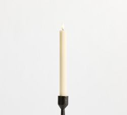 Standard Flameless Fluted Taper Candle