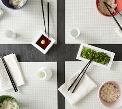 Chilewich Basketweave Outdoor Placemats - Set of 4