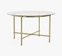 Everson Round Metal Pedestal Table (52")