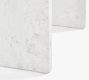 Sansome Square Marble Side Table (18")