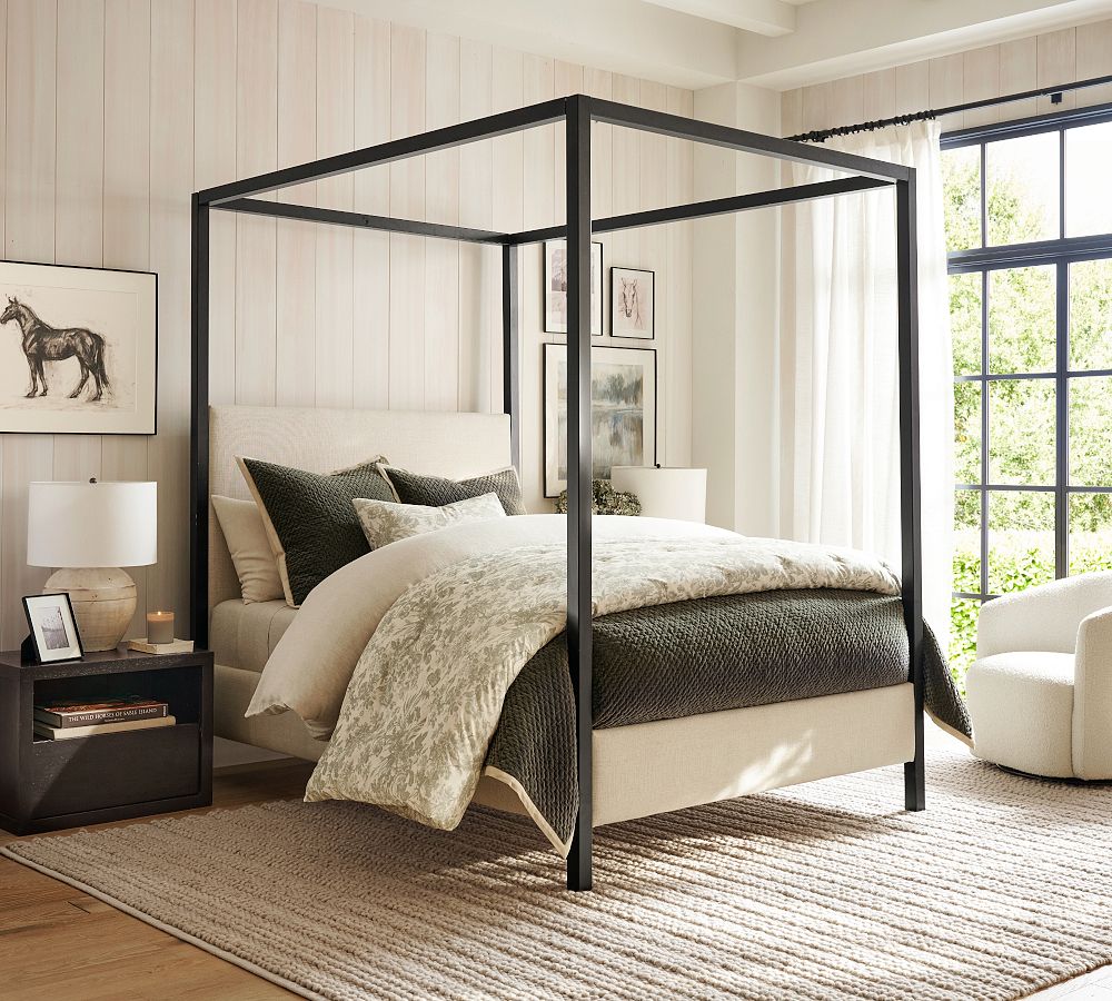Sorrel Toile Comforter & Pillow Shams in King