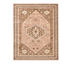 Open Box: Alba Hand-Knotted Wool Rug, 8' x 10' - Terracotta Multi