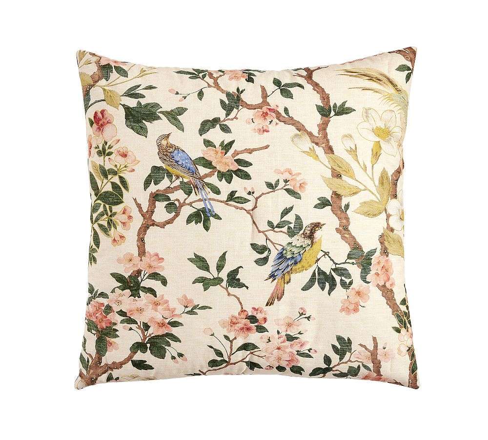 Nola Songbird Comforter Shams - Ivory, Euro