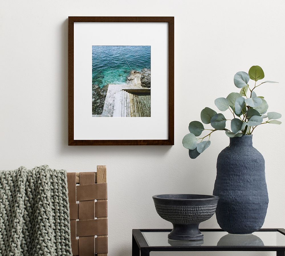 Wood Gallery Frames - 8"x10" Opening) Dark Walnut