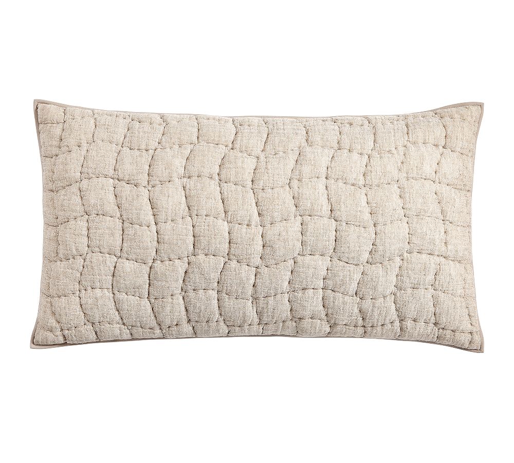 Cloud Quilted Sham - CafÃ© Au Lait, King