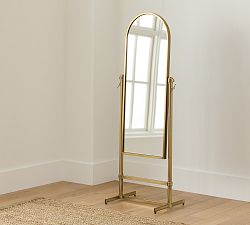Everson Vanity Mirror, 20.5"X11.5"X56-72" - Brass