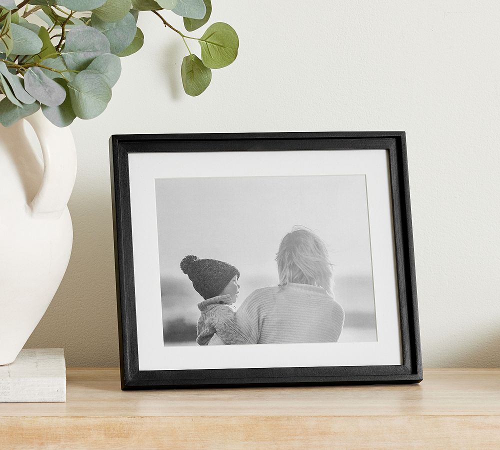 Beveled Wood Frame - 11x13 for 8x10 Photo