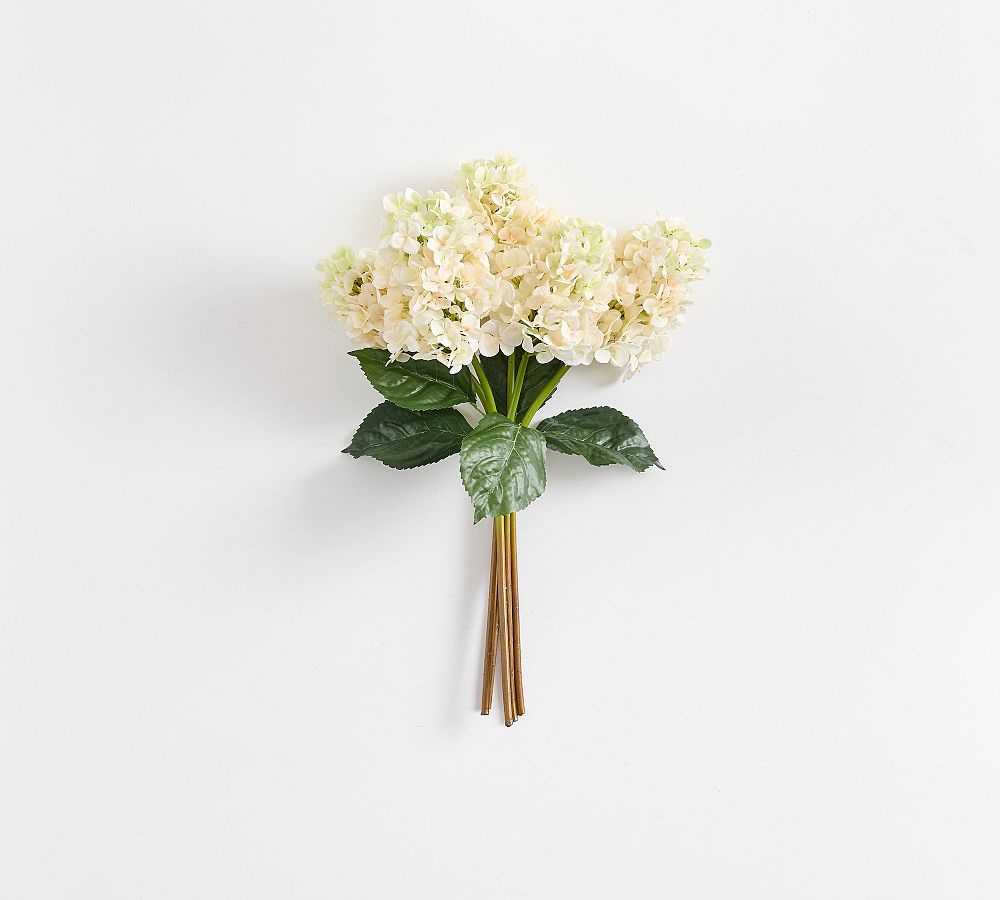 Faux Cream Cone Hydrangea Bundle