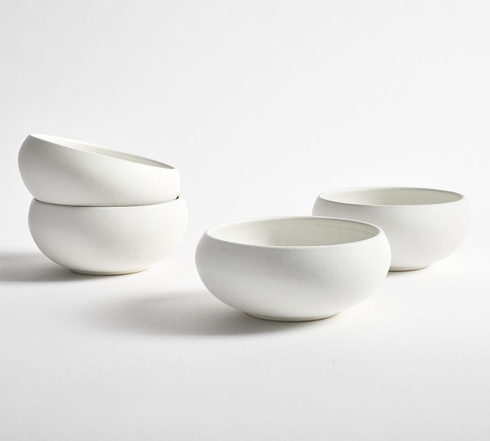 Larkin Stoneware Soup Bowls - Set of 4