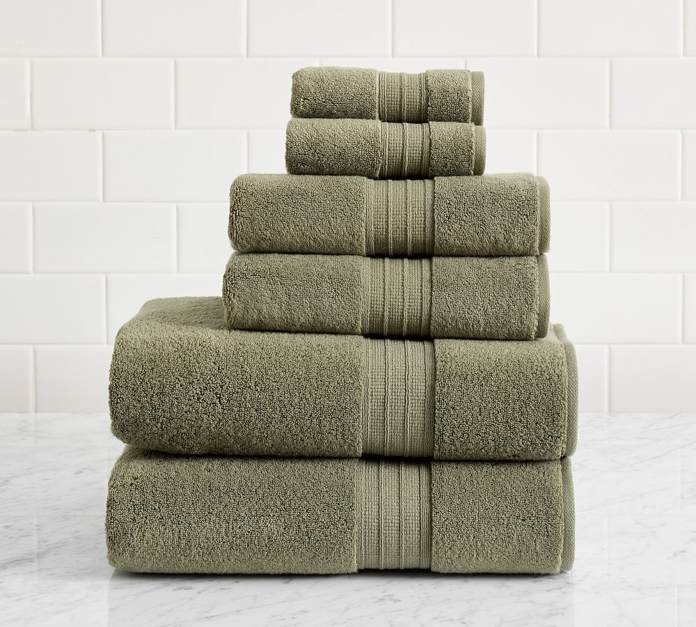 Hydrocotton Towel Bundles - Loden, Set of 6