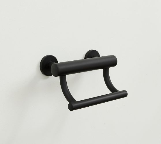 Linden Toilet Paper Holder with Integrated Grab Bar