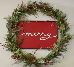Merry Sign Wall Art