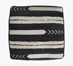 Mudcloth Tufted Pouf