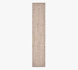 Open Box: Hand-Braided Mixed Weave Jute Table Runner