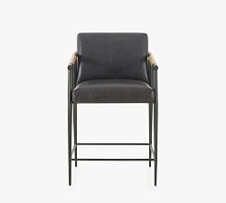 Russell Leather Stool