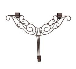 Adjustable Indoor/Outdoor Antler Wreath Hanger