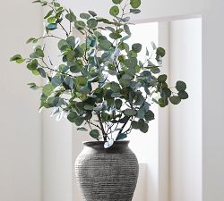 Open Box: Faux Oversized Silver Dollar Eucalyptus Branch