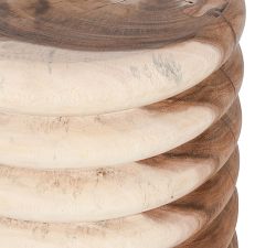 Hinsdale Round Wood End Table (14")