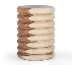 Hinsdale Round Wood End Table (14")