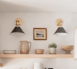 Jocelyn Flared Metal Sconce (11")